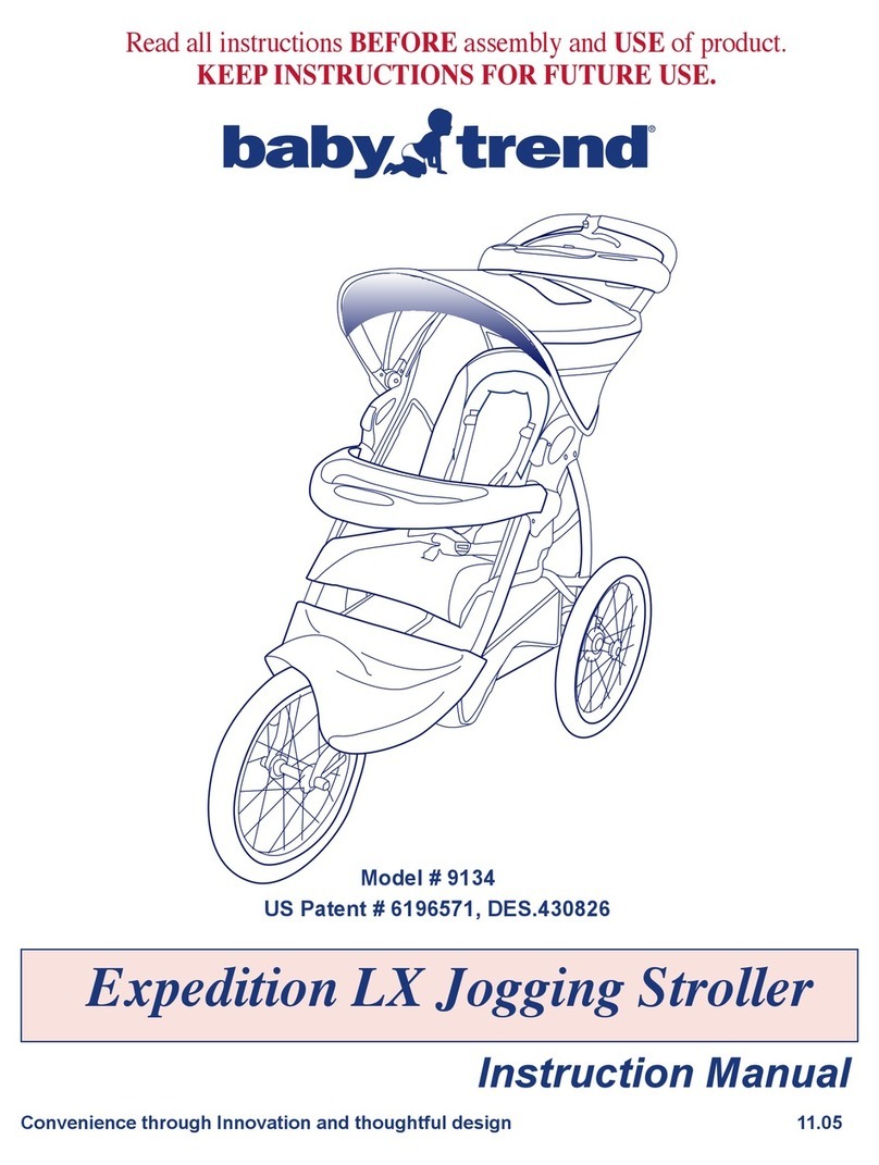 Baby Trend 9134 User manual