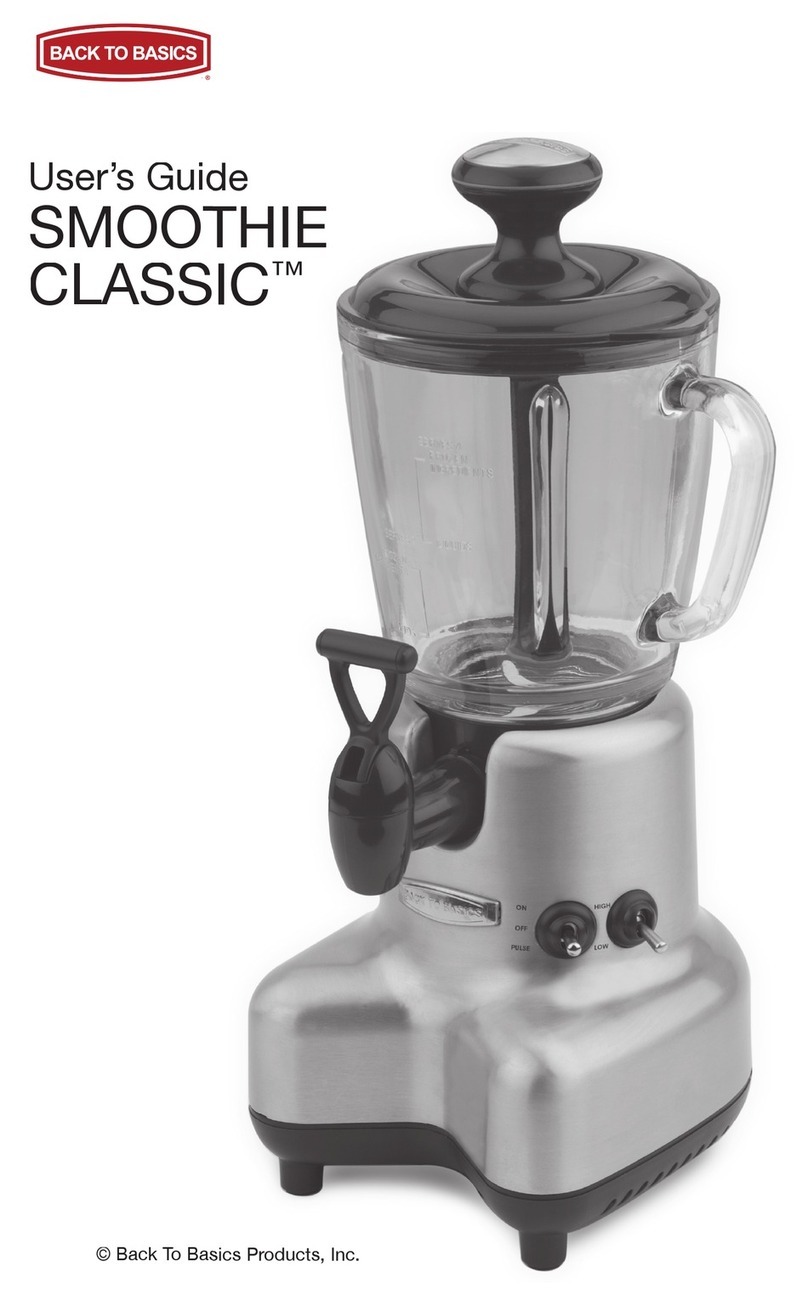 Back to Basics CLASSIC SCL5 user guide