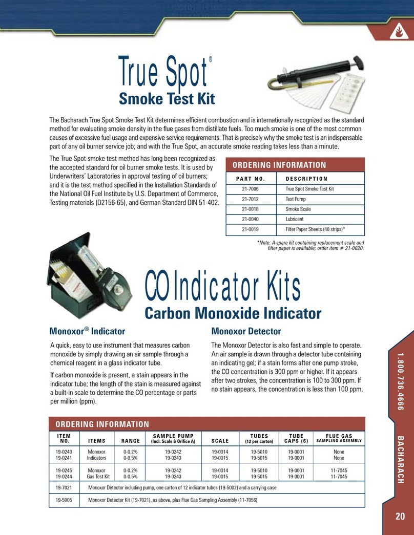 Bacharach True Spot User manual