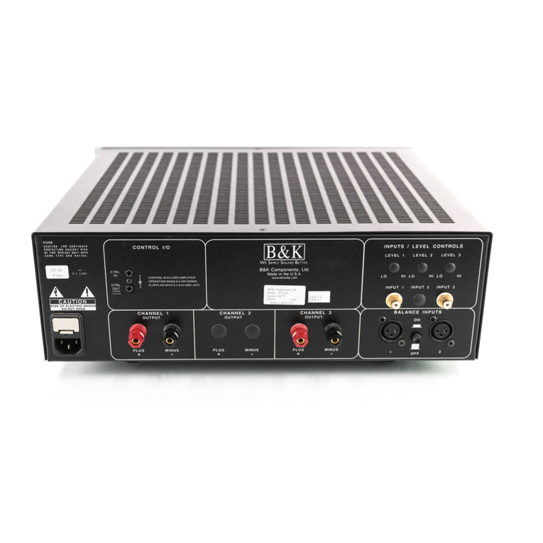B&K ST2140 User manual
