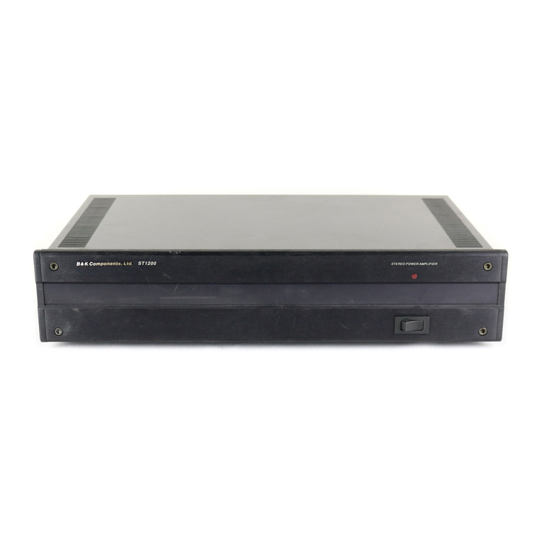 B&K ST1200 User manual
