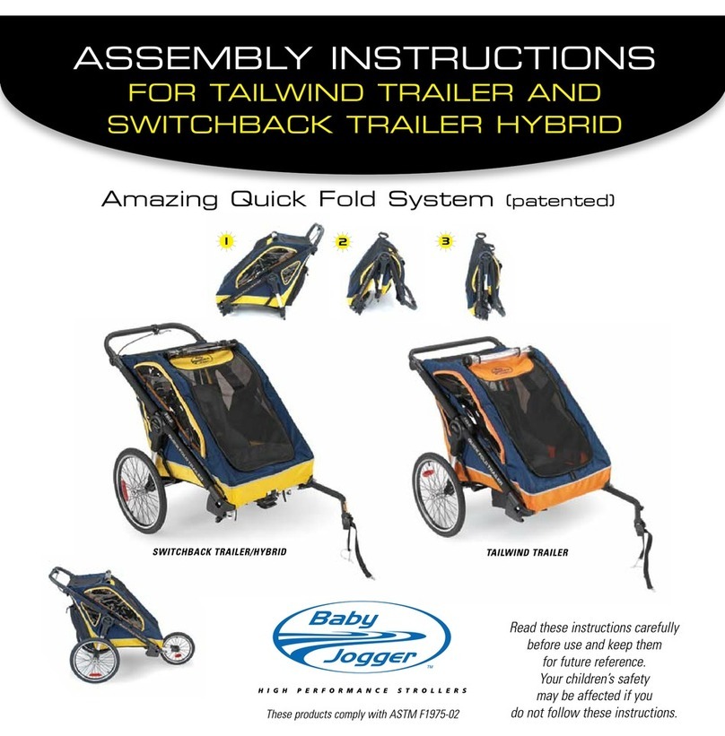 Baby Jogger Bicycle Accessories Assembly instructions