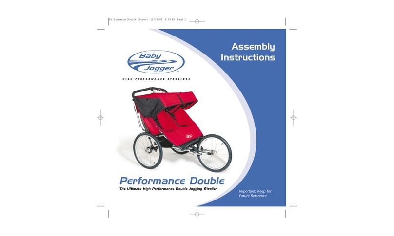 Baby Jogger Double Jogging User manual