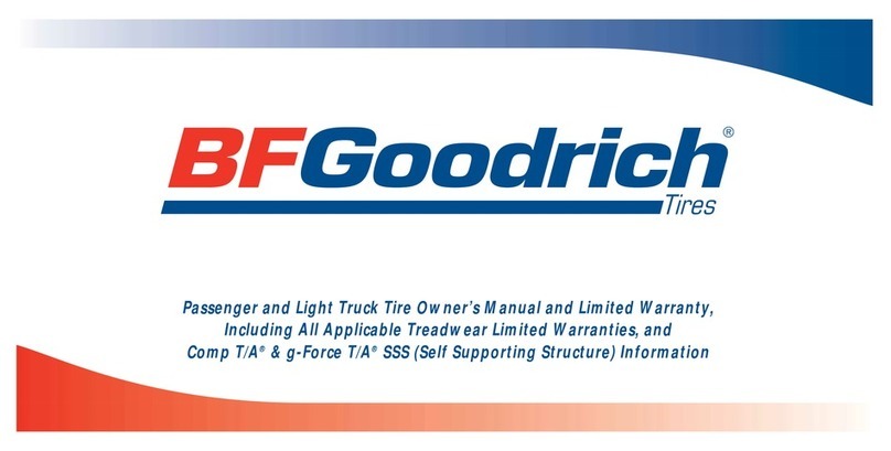 B.F. Goodrich Tire owner's manual