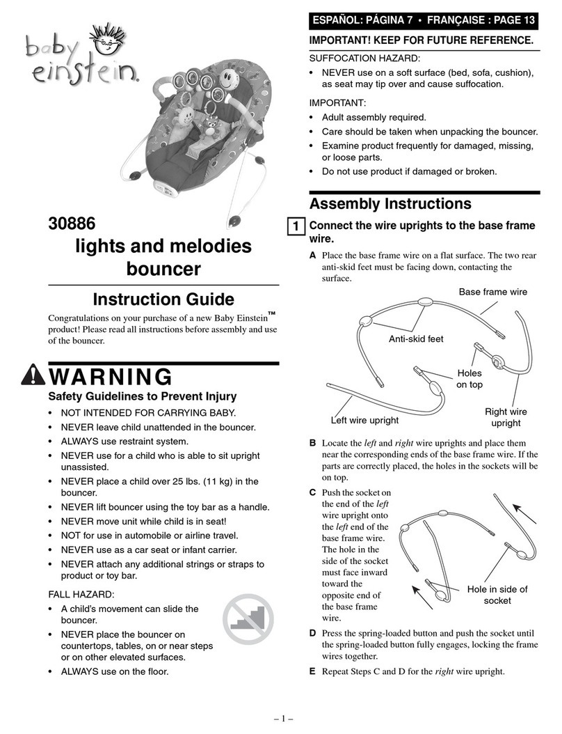 Baby Einstein 30886 Instruction guide