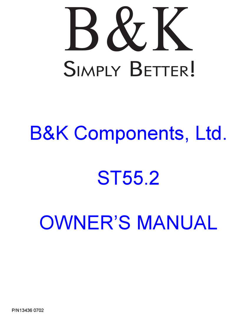 B&K ST55.2 User manual