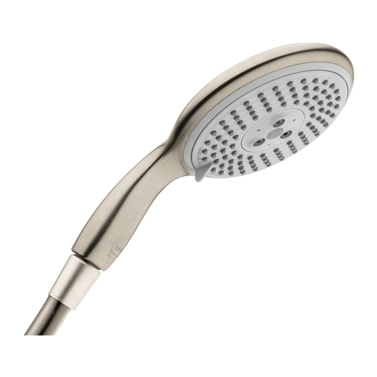 Axor Brushed Nickel 28507821 User manual