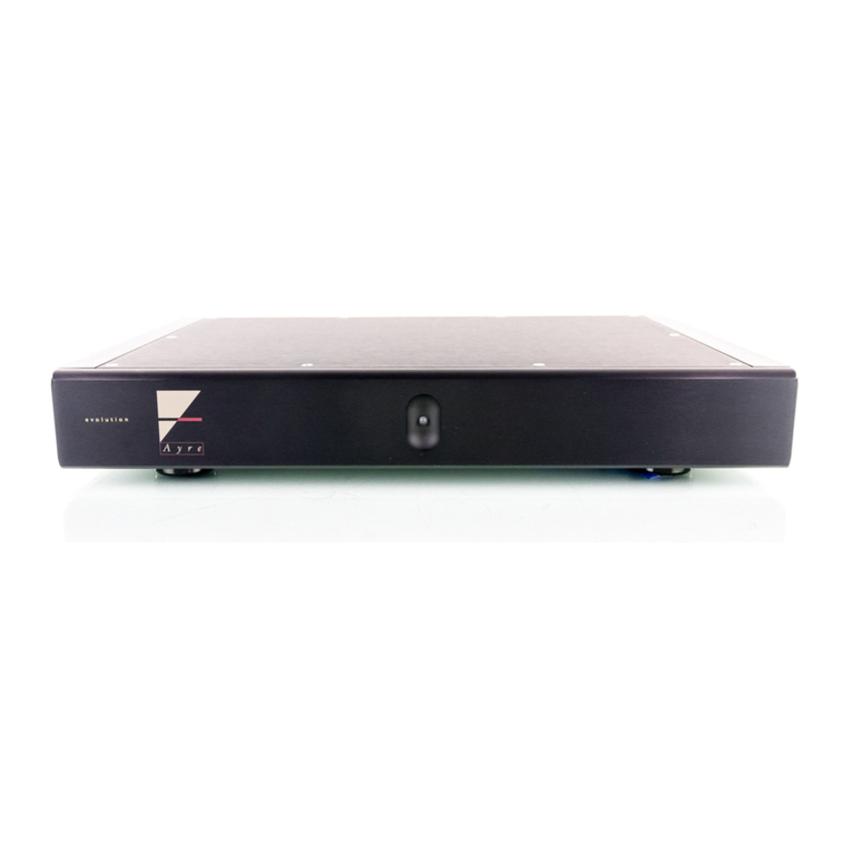 Ayre L-5xe User manual