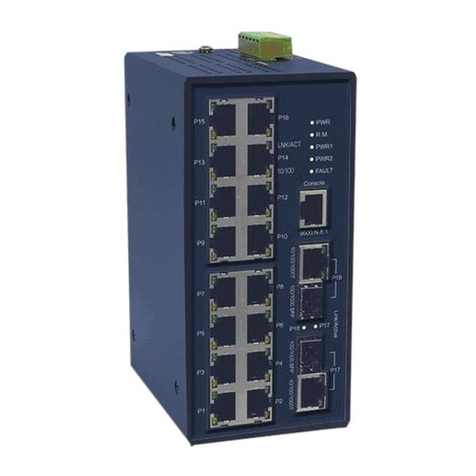B&B Electronics EIR618-2SFP-T User manual