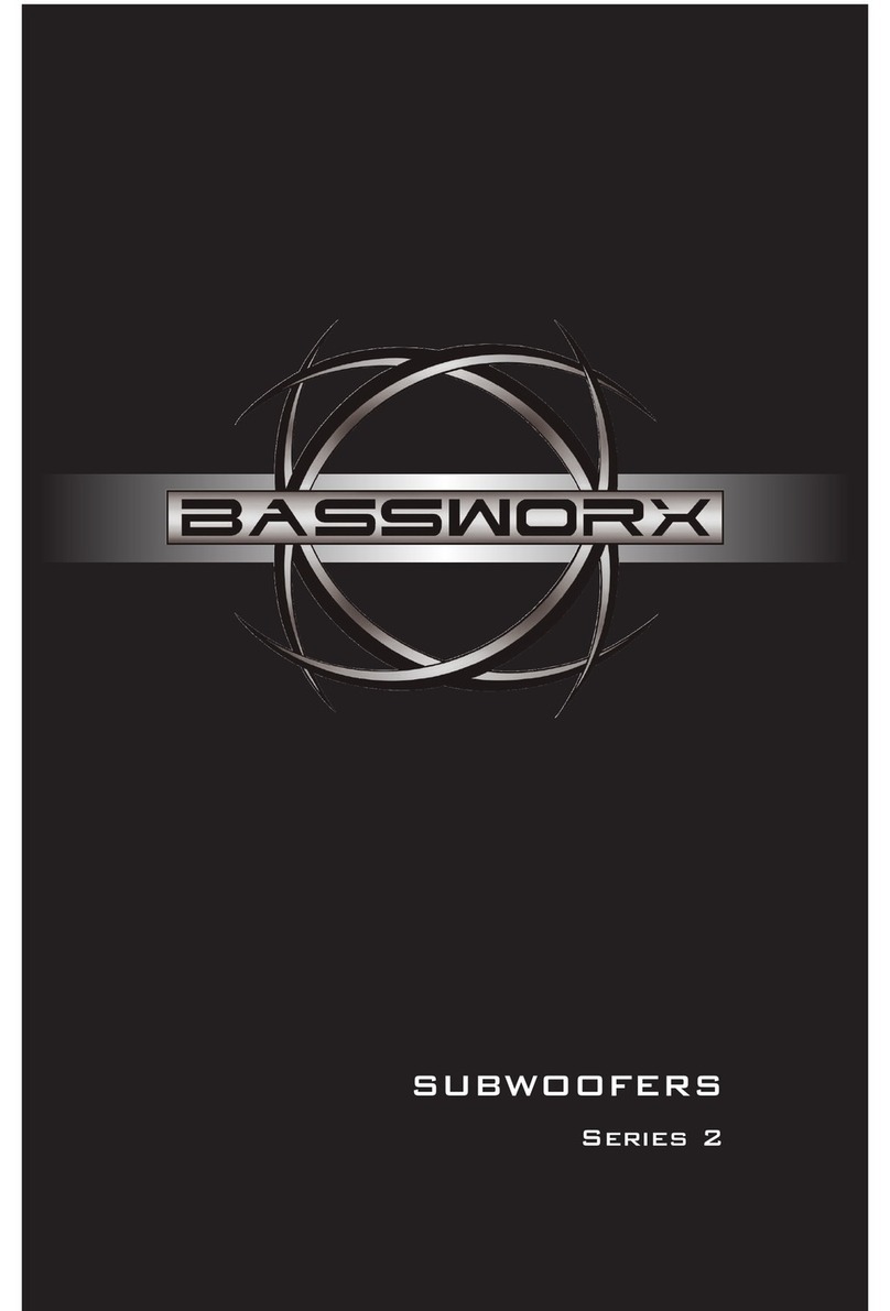 Bassworx Series 2 owner's manual