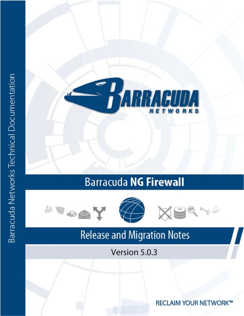 Barracuda Networks NG FIREWALL 5.0.3 How to use