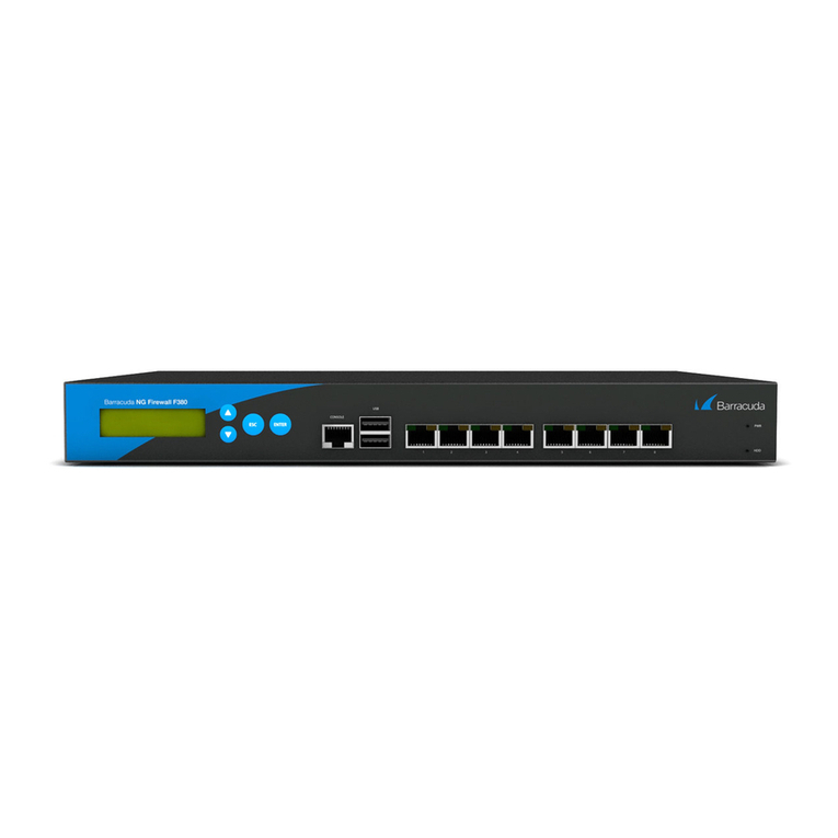 Barracuda Networks Network Router user manual