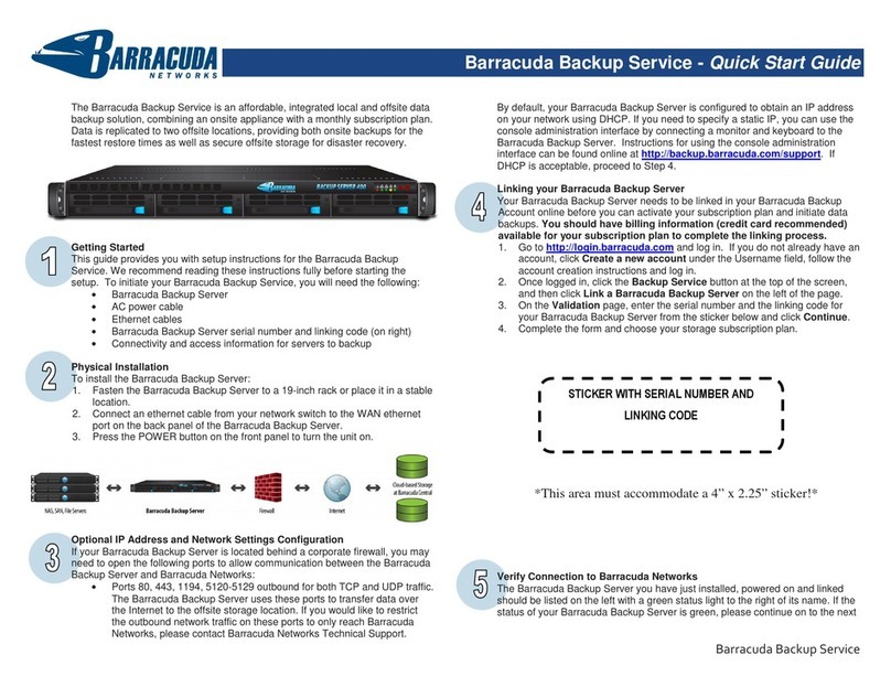 Barracuda Networks Computer Drive user manual