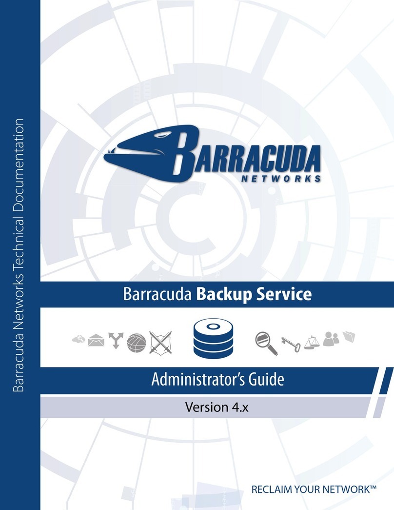 Barracuda Networks 4 Administrator's guide