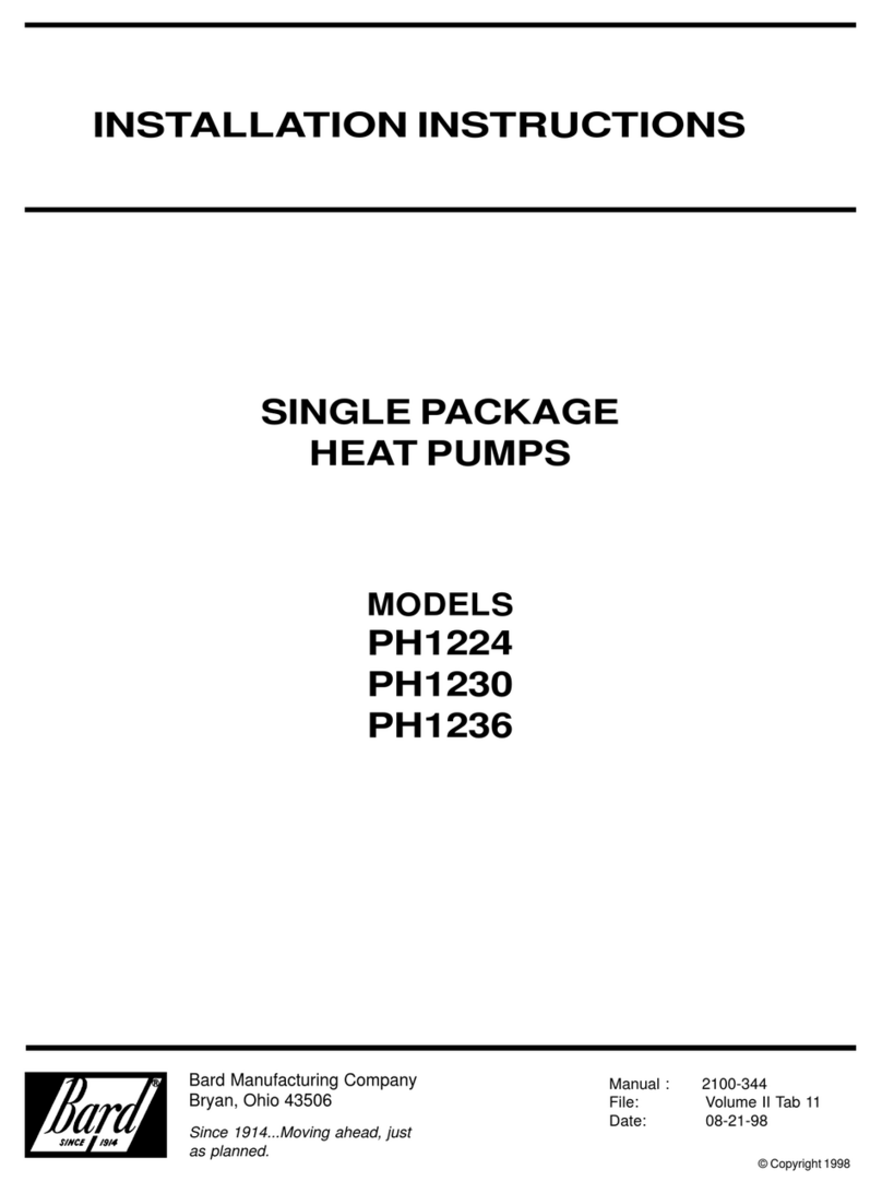 Bard PH1224 User manual