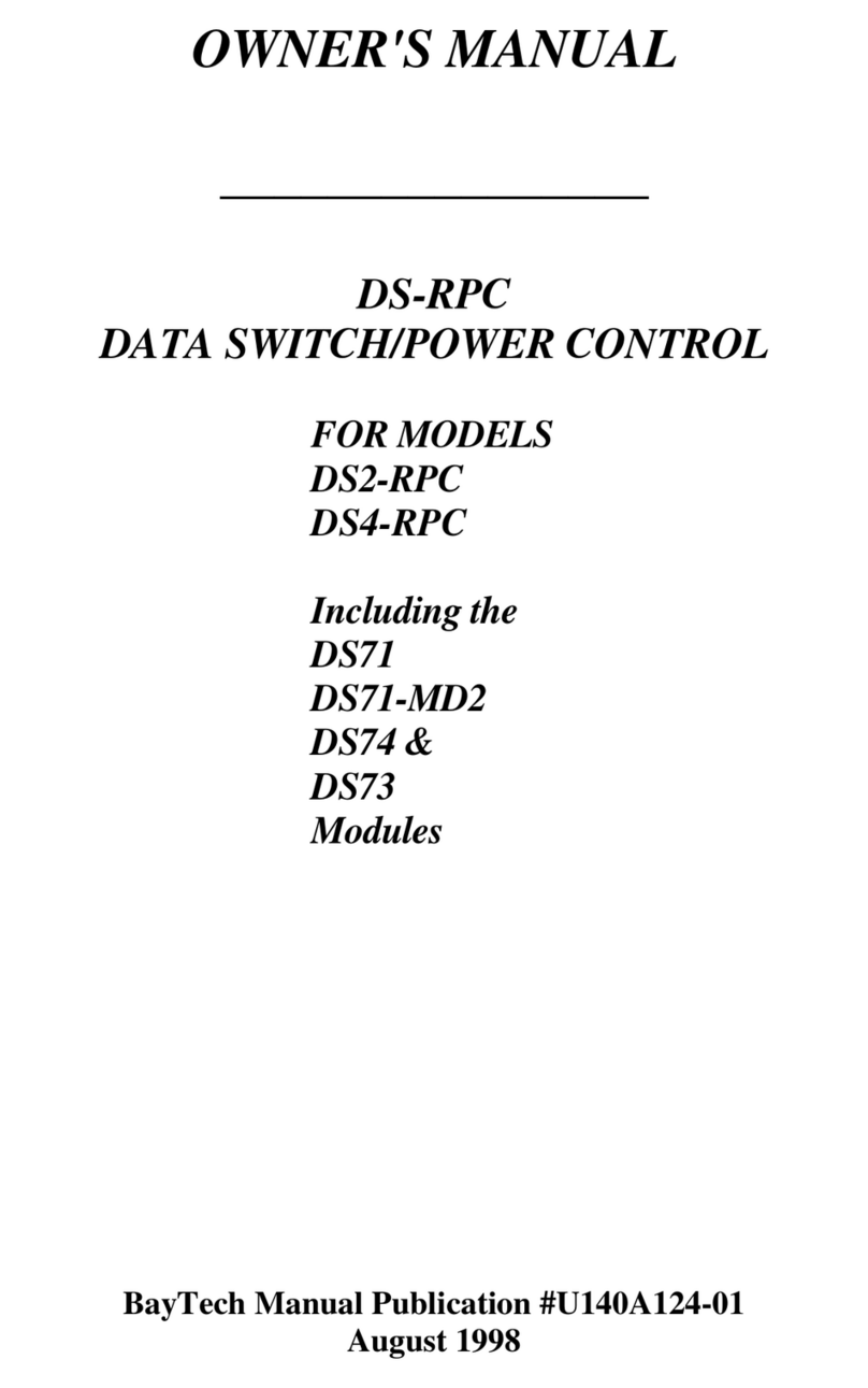 Bay Technical Associates DS4-RPC owner's manual
