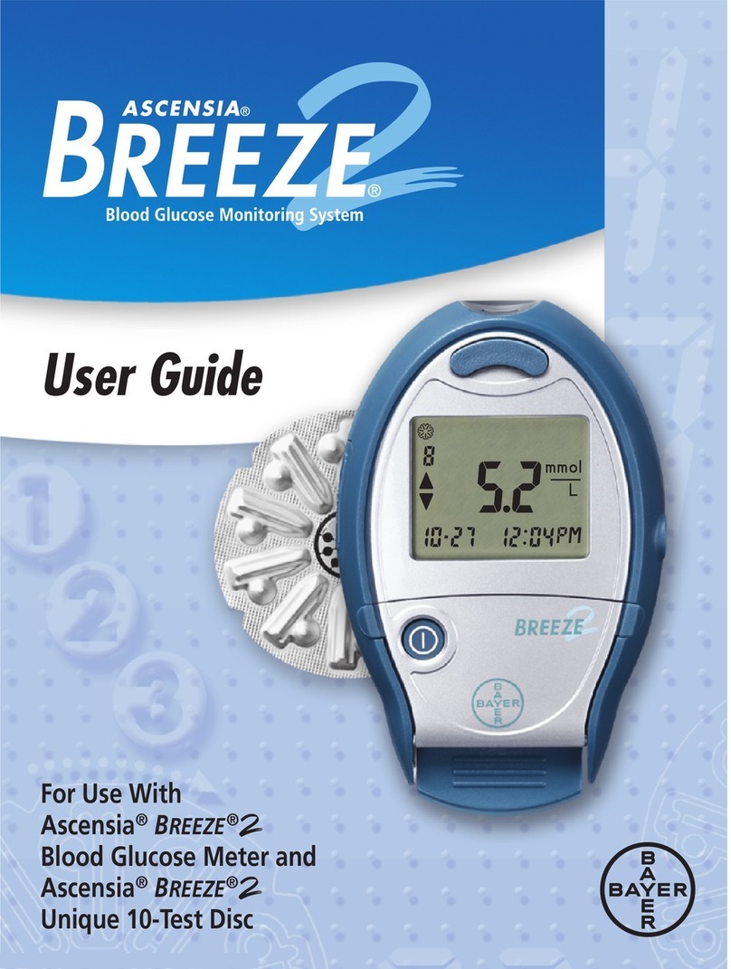 Bayer HealthCare Breeze 2 user guide Bayer HealthCare Breeze 2 user guide