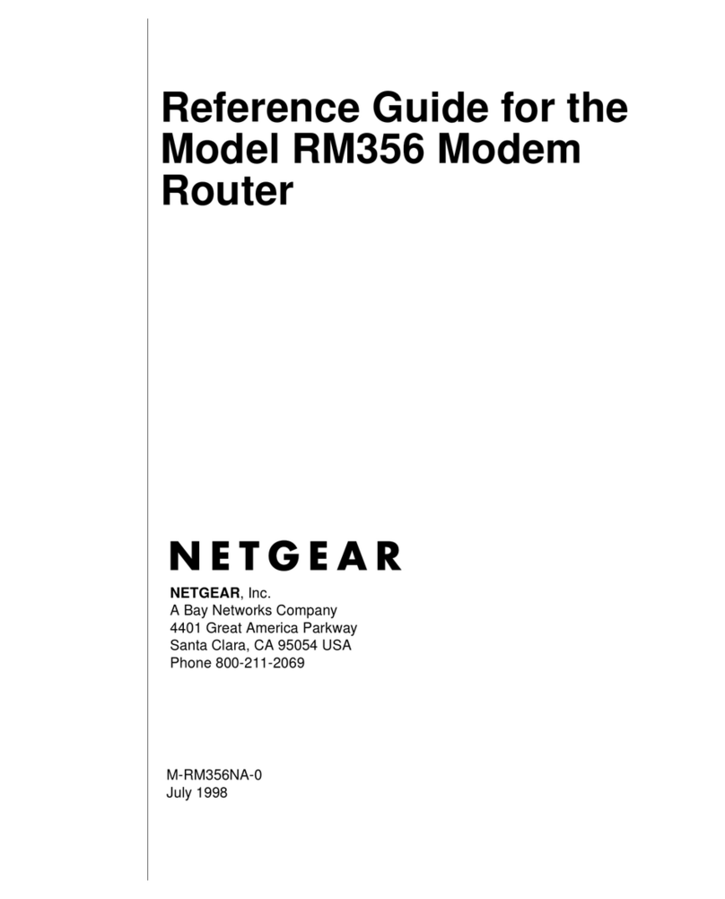 NETGEAR RM356 - Router - EN User manual NETGEAR RM356 - Router - EN User manual