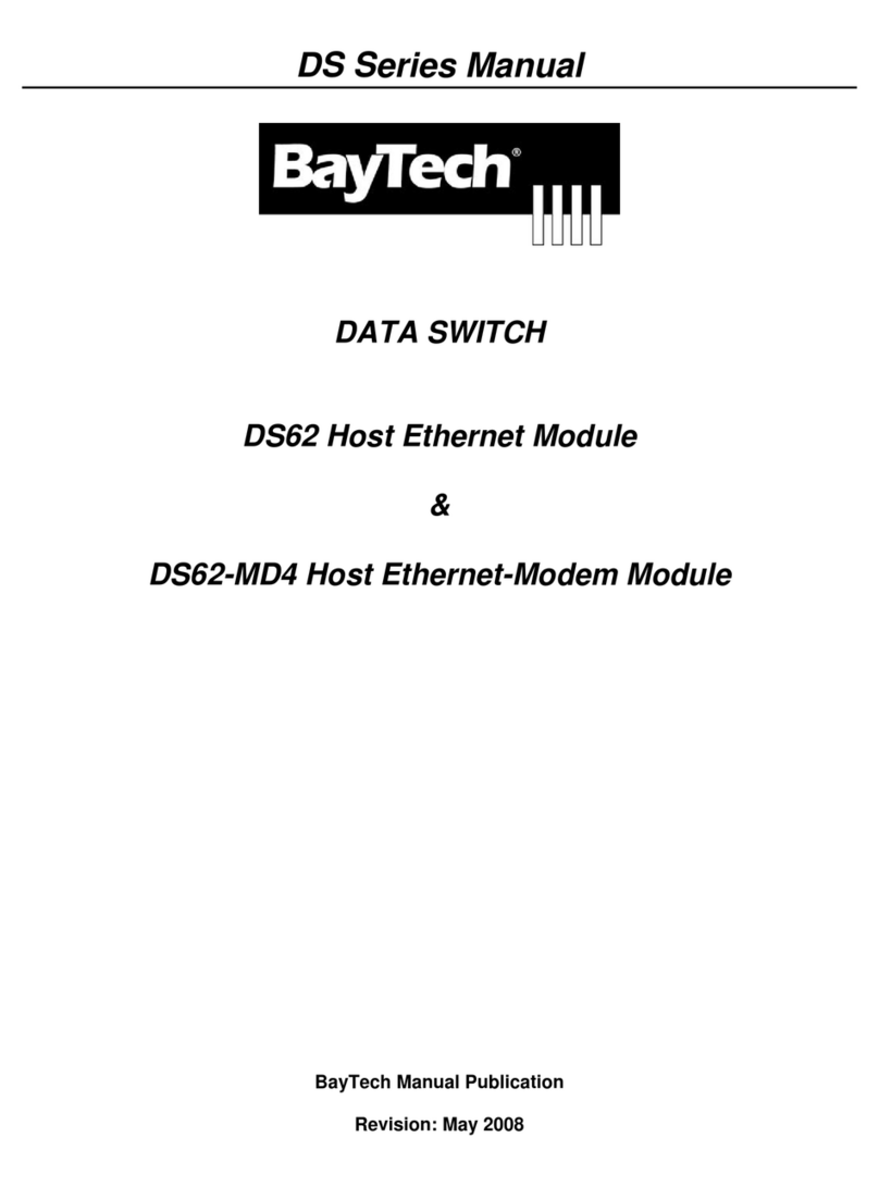 BayTech BayTech DS62 User manual