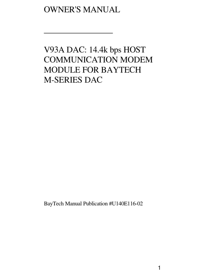 Bay Technical Associates U140E116-02 owner's manual