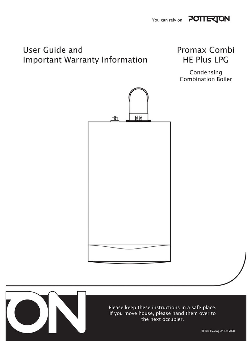 Potterton Boiler user guide