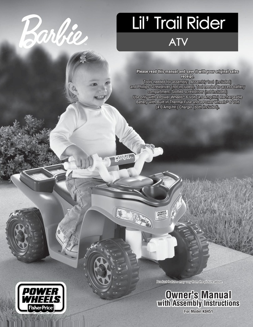Barbie LIL' TRAIL RIDER K0451 Datasheet