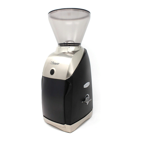 Baratza Virtuoso Operation manual