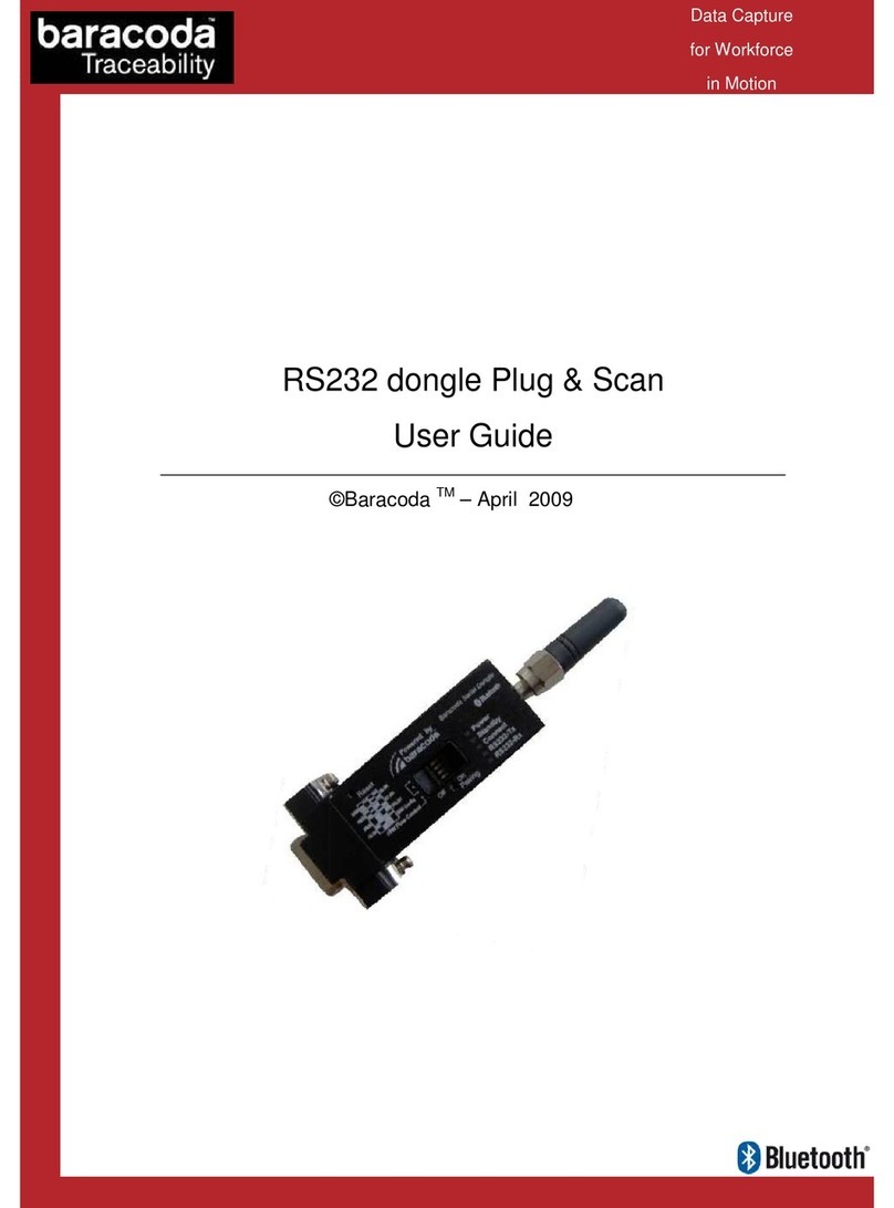 Baracoda BLUETOOTH RS232RS232 user guide