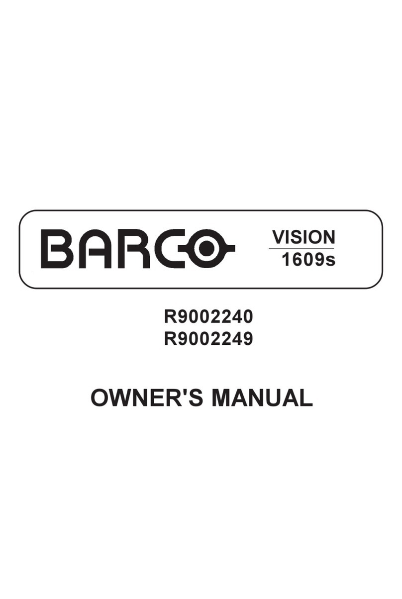 Barco R9002240 User manual