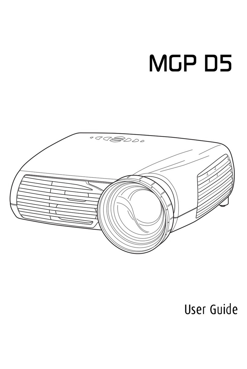 Barco MGP D5 user guide