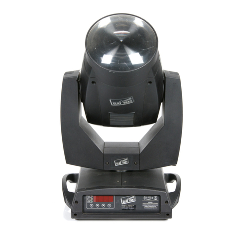 Claypaky ALPHA BEAM C61093 instruction manual