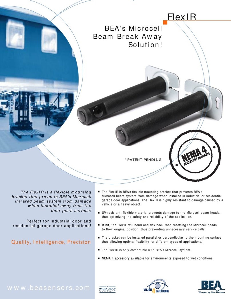 BEA Nema 4 Flex IR User manual