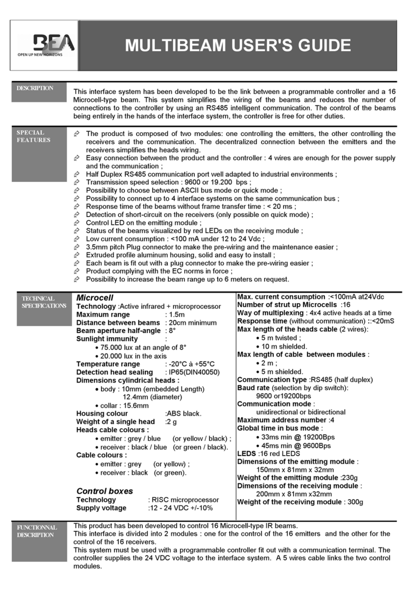BEA Multibeam User manual
