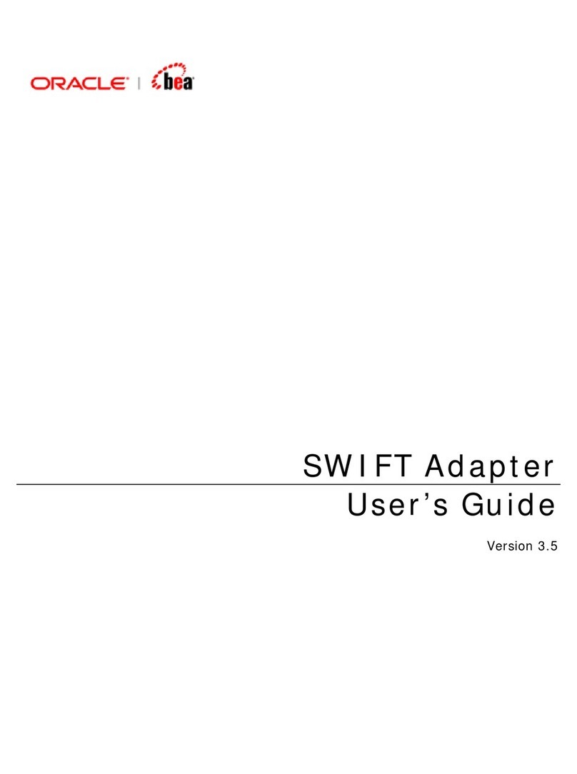 BEA SWIFT Adapter user guide