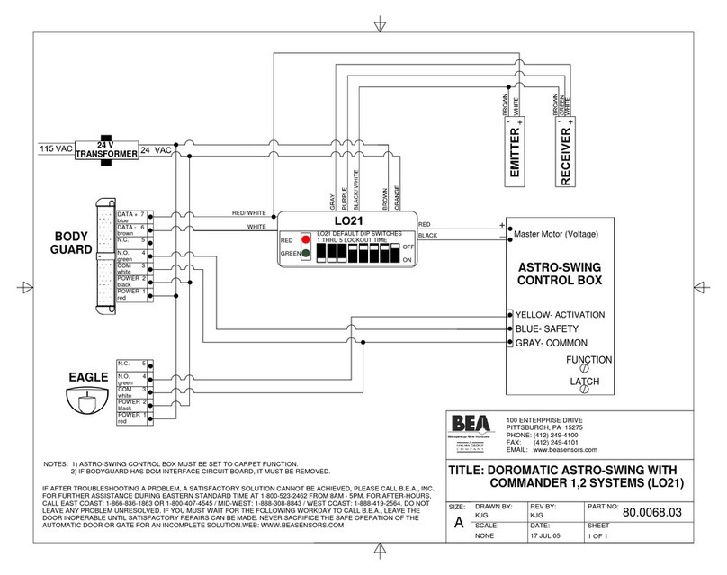 BEA 80.0068.03 parts list