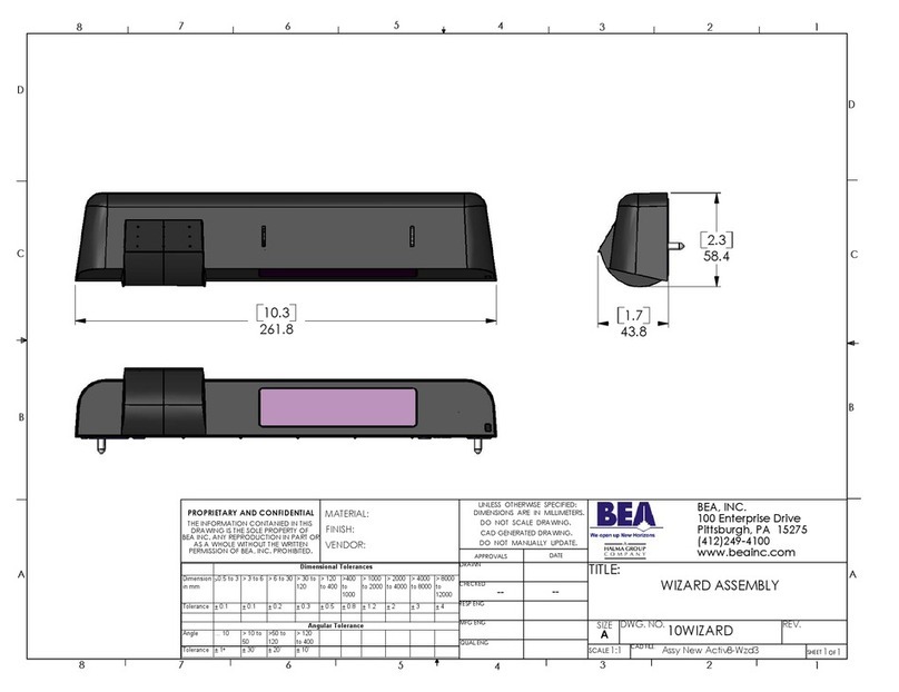 BEA 10WIZARD User manual