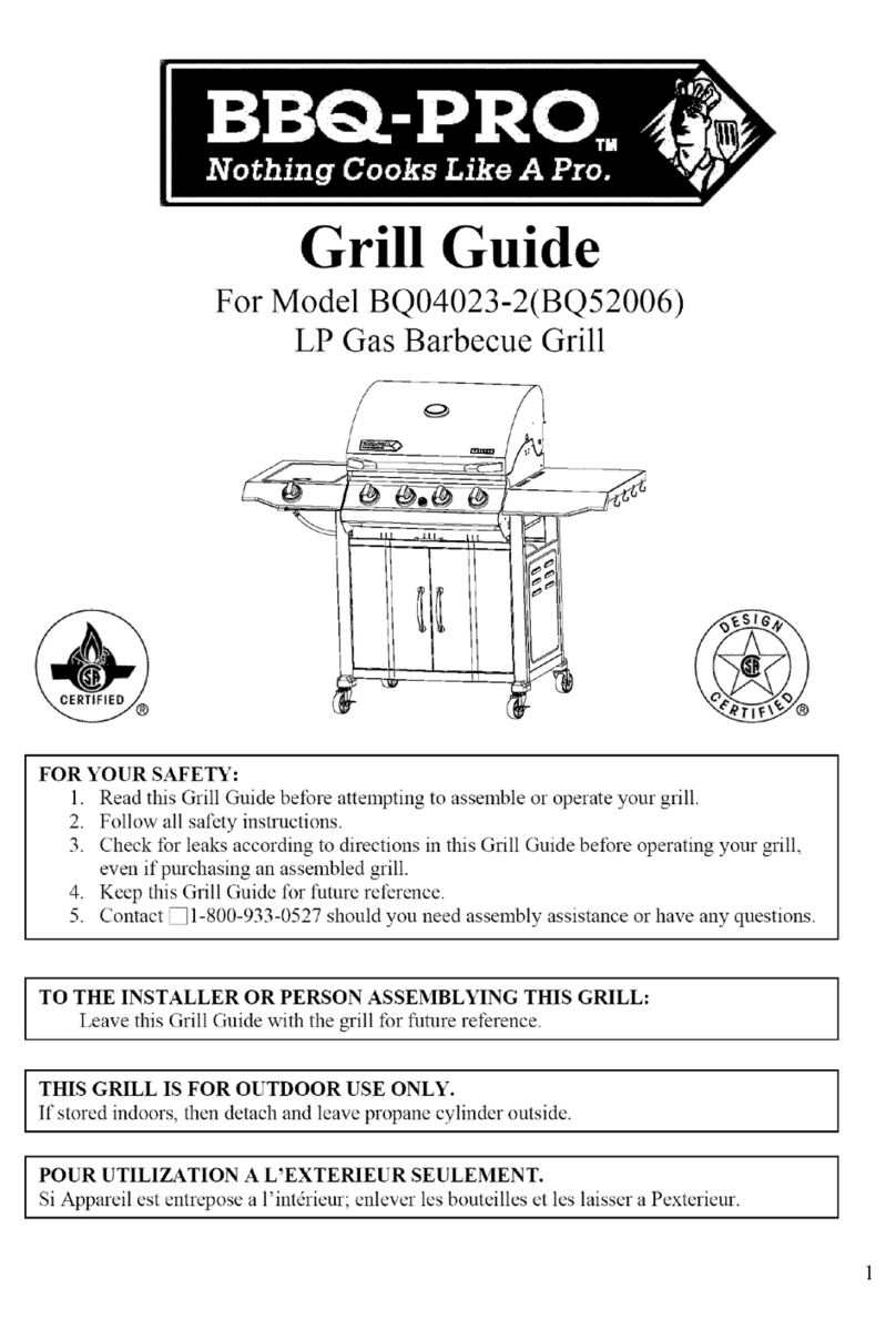 BBQ BQ04023-2 User manual