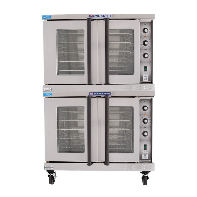 Bakers Pride Cyclone BCO-E1 User manual