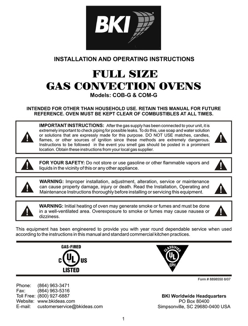 BKI COB-GD User manual