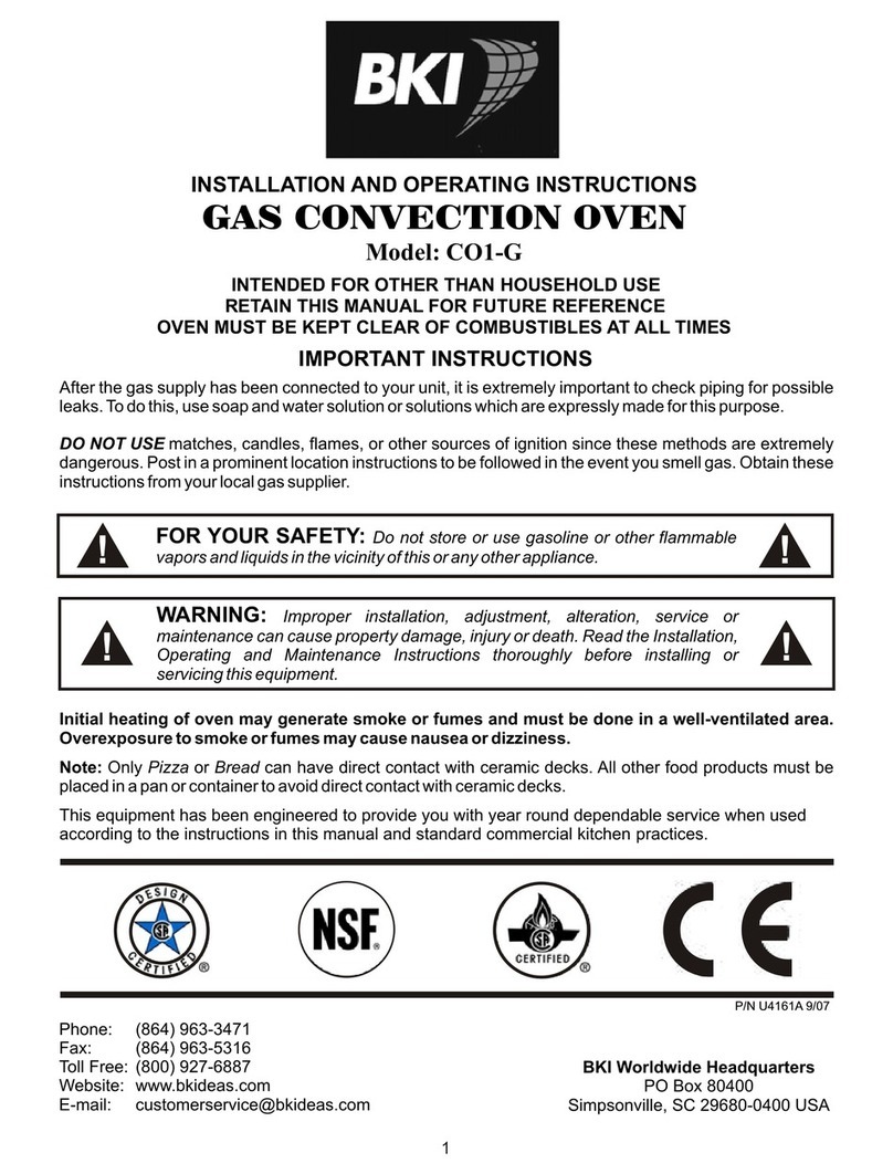 BKI CO1-G Installation and operating instructions BKI CO1-G Installation and operating instructions