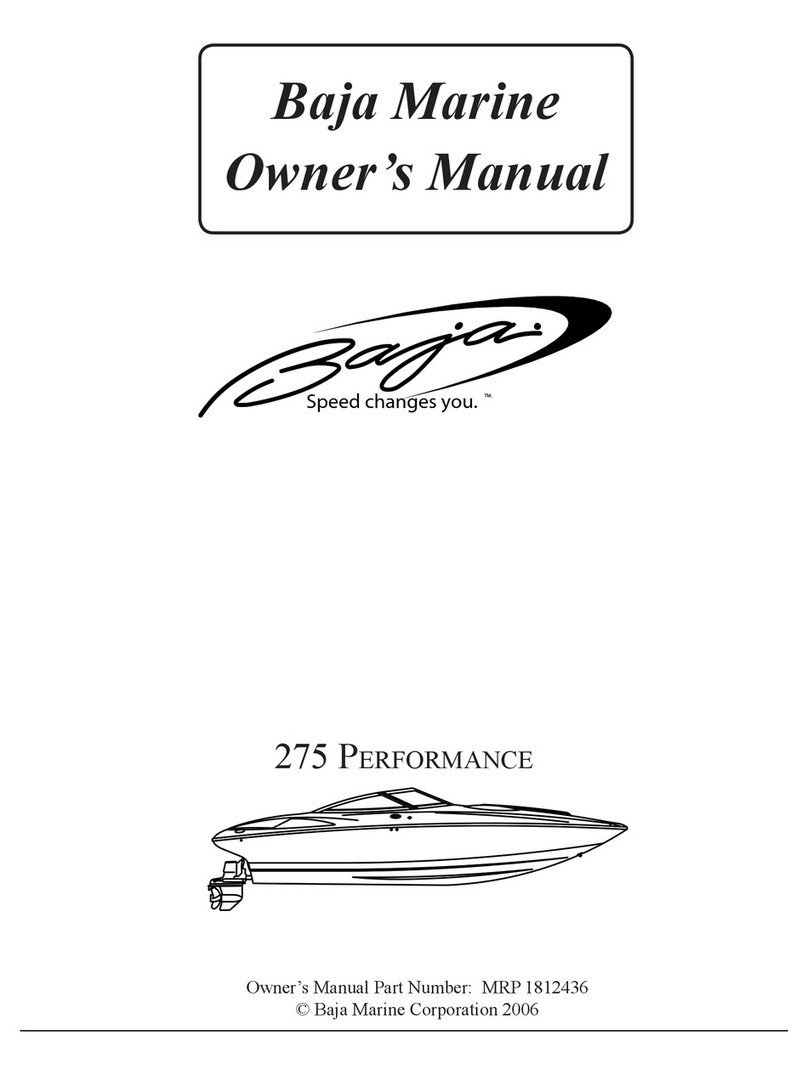 Baja Performance 275 User manual