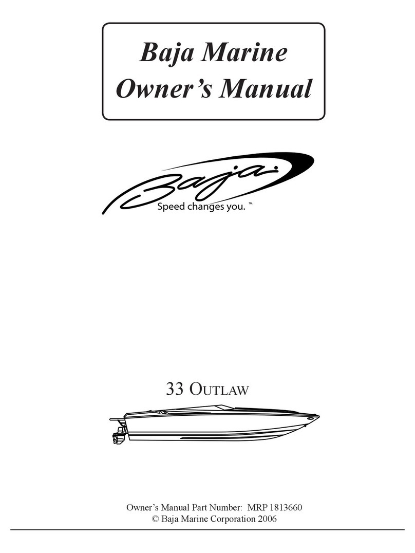 Baja Outlaw 33 owner's manual