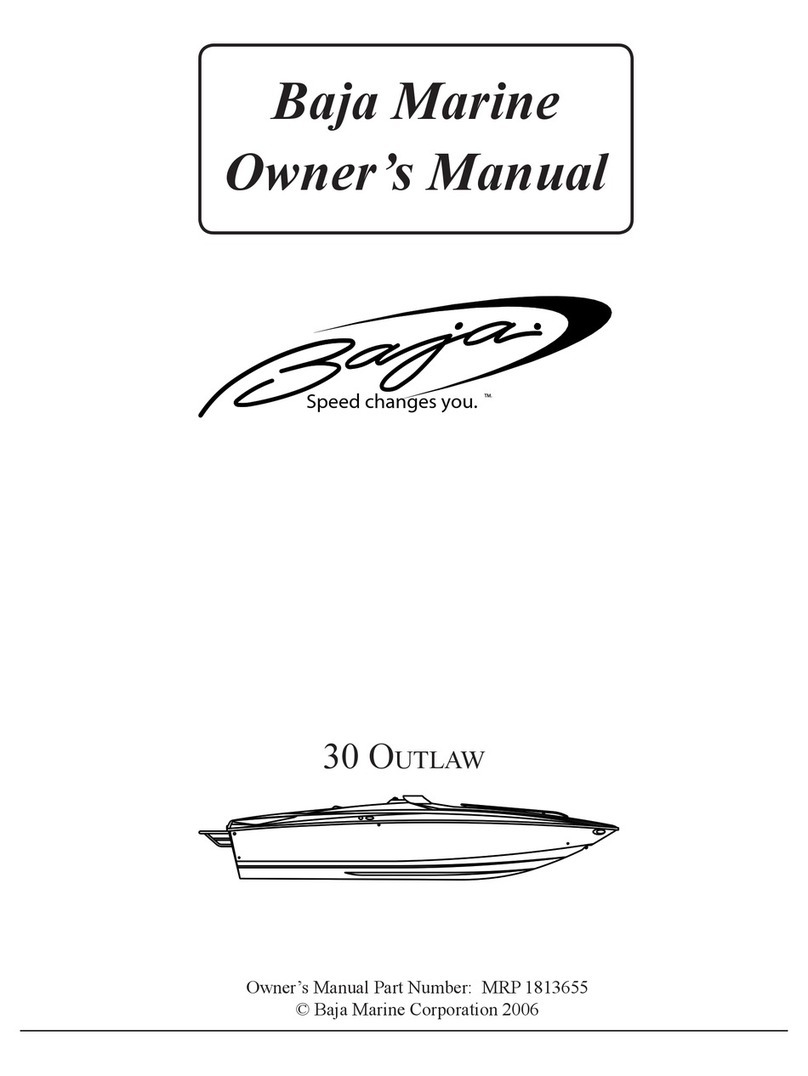 Baja Outlaw 30 User manual