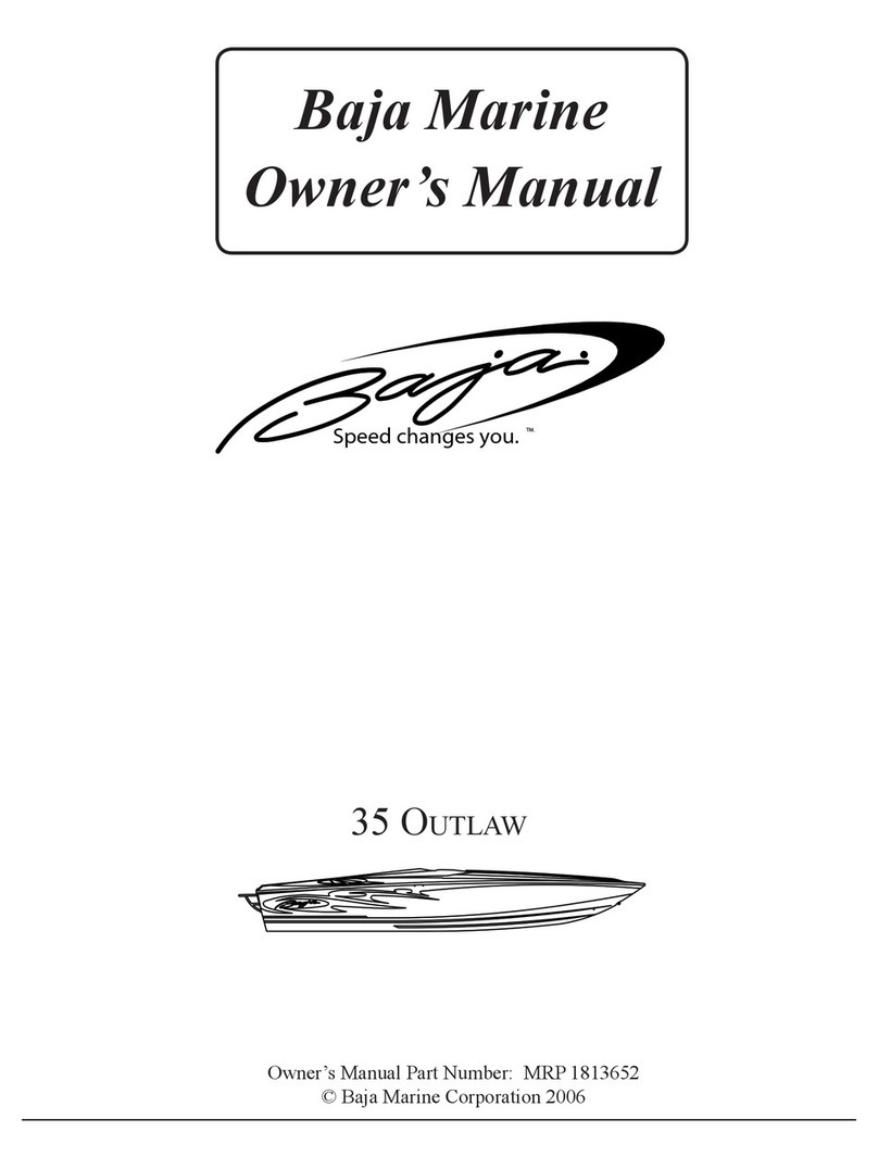Baja Outlaw 35 User manual