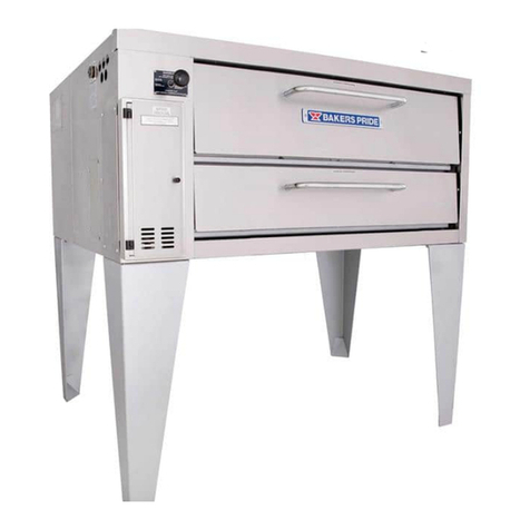 Bakers Pride Vantage 100 Series User manual