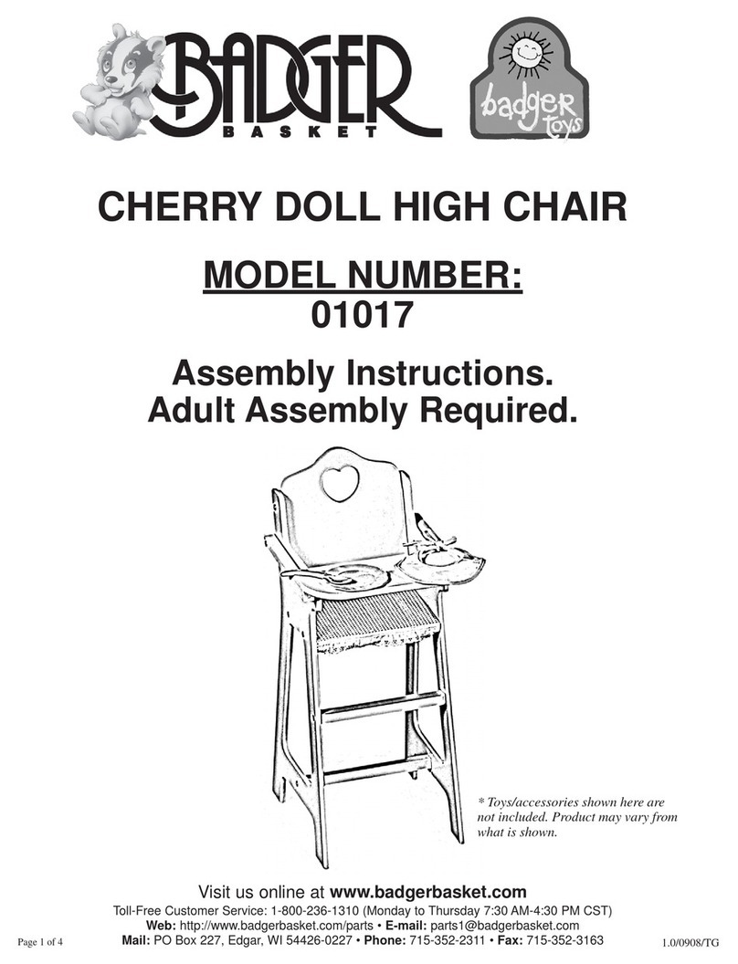 Badger Basket 1017 User manual