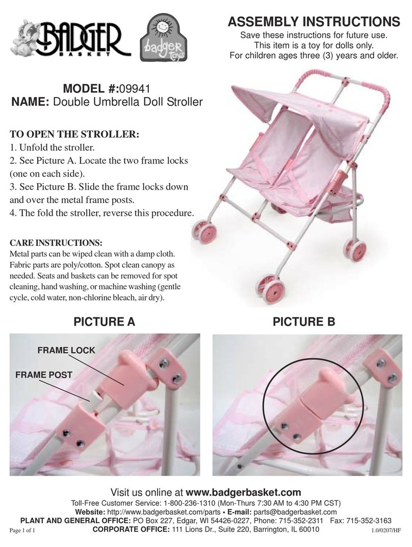 Badger Basket 9941 Assembly instructions