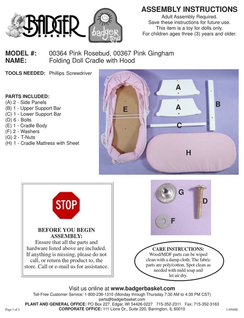 Badger Basket 364 User manual