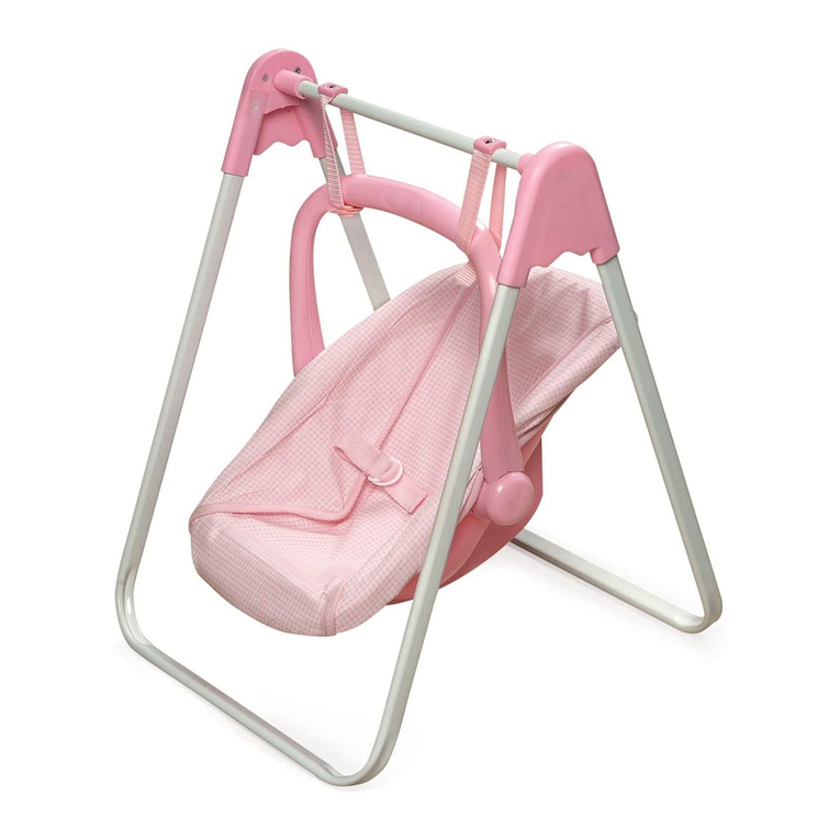 Badger Basket Play Swing with Carrier Seat 01550 User manual Badger Basket Play Swing with Carrier Seat 01550 User manual