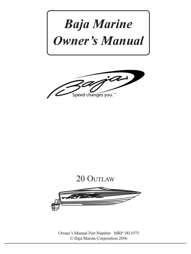 Baja Outlaw 20 owner's manual